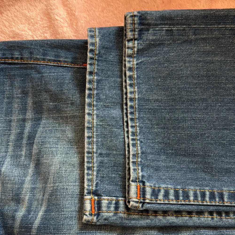 True Religion Blue‎ Straight Jeans Classic Style 38”x33”